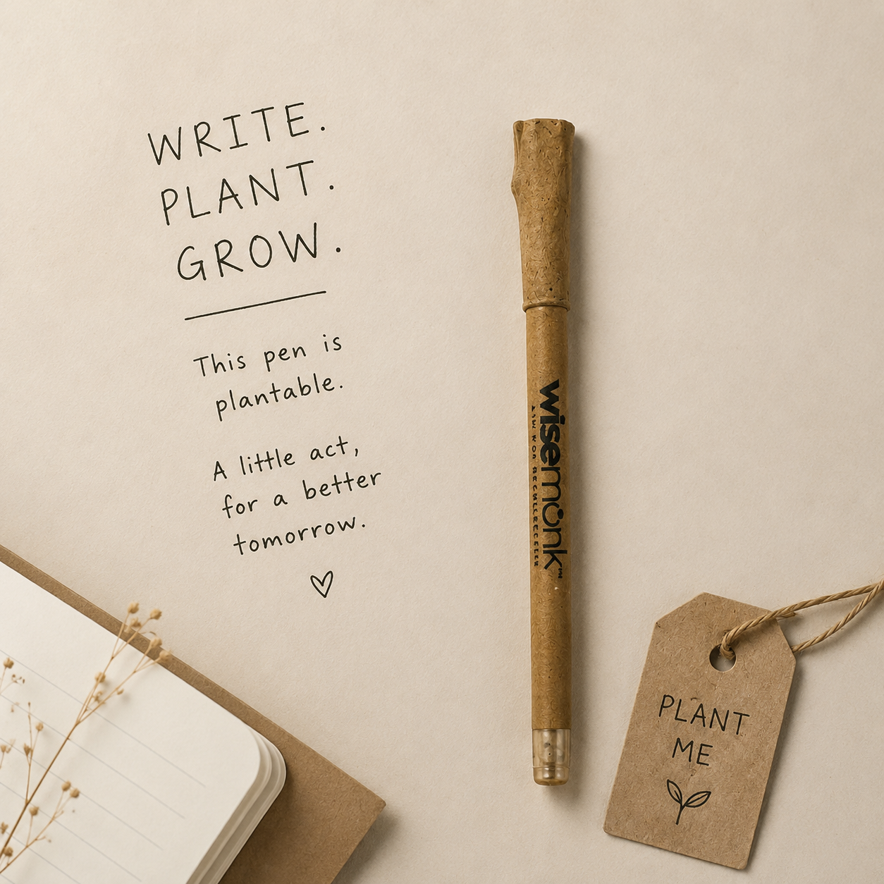 WiseMonk Organic Seed Pen (Single Pen)