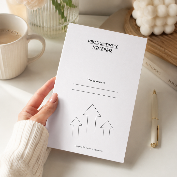 Wisemonk Productivity Notepad