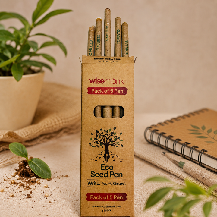 WiseMonk Organic Seed Pen (Pack of 5)