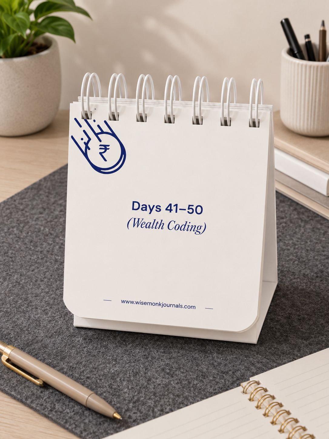 WiseMonk 60 Days NLP Affirmation Cards
