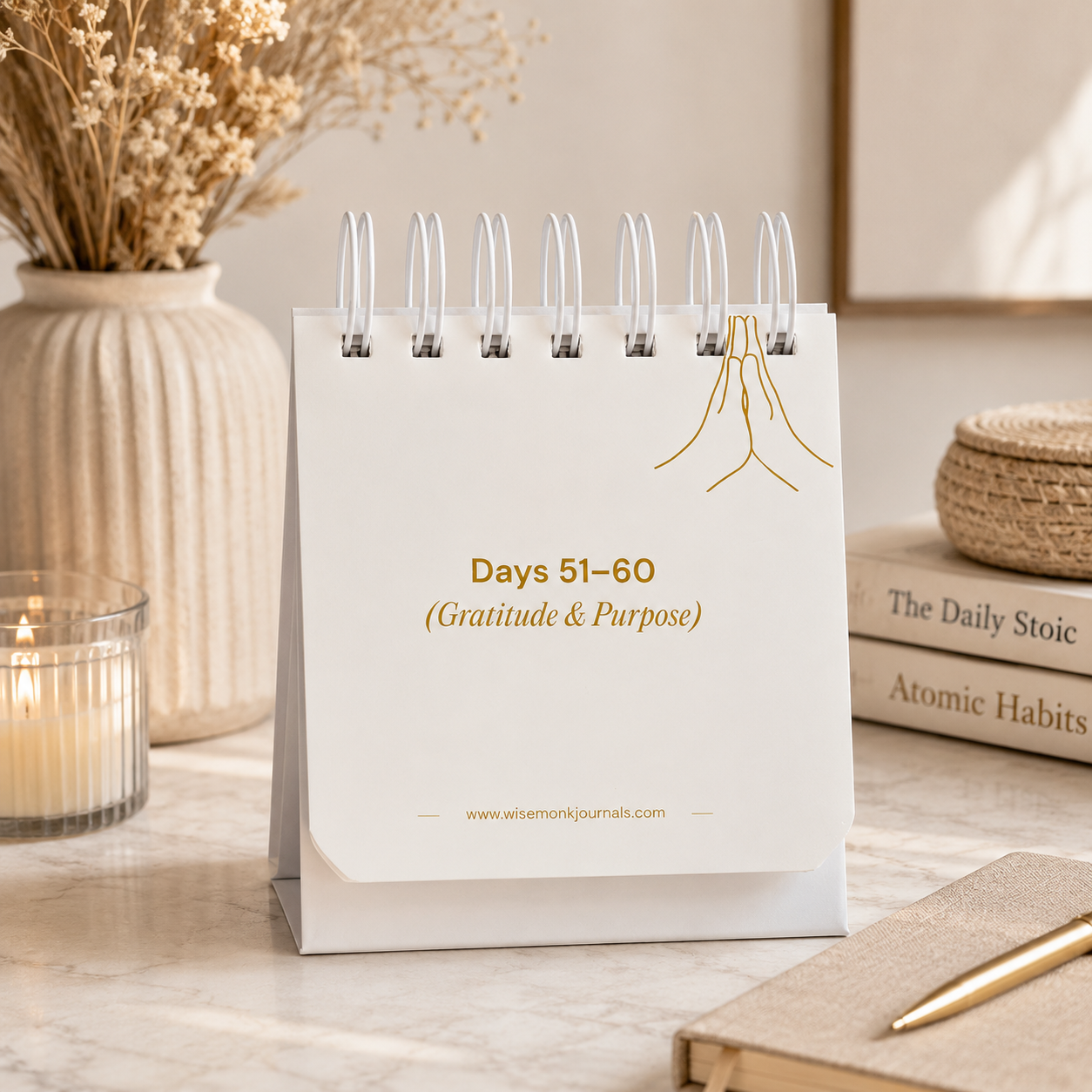 WiseMonk 60 Days NLP Affirmation Cards