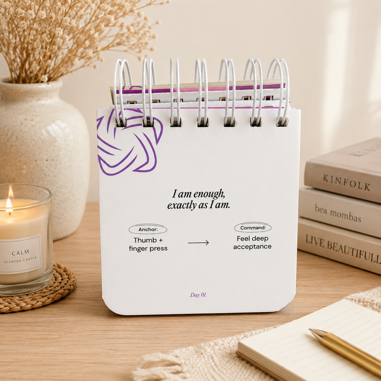 WiseMonk 60 Days NLP Affirmation Cards