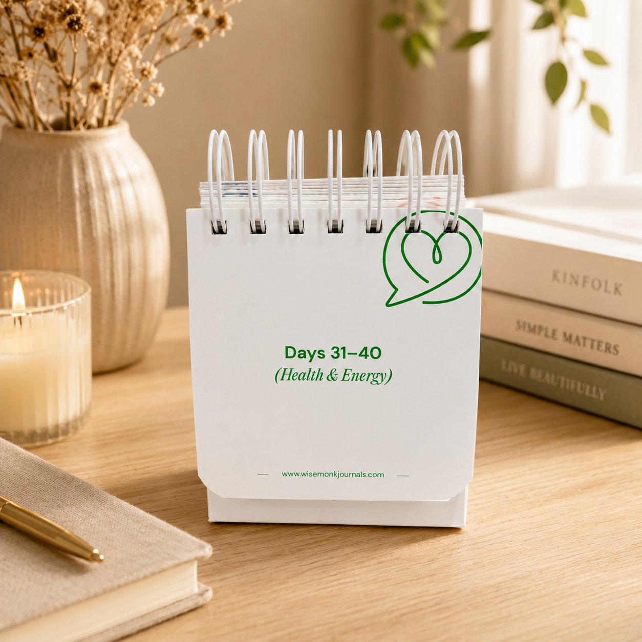 WiseMonk 60 Days NLP Affirmation Cards