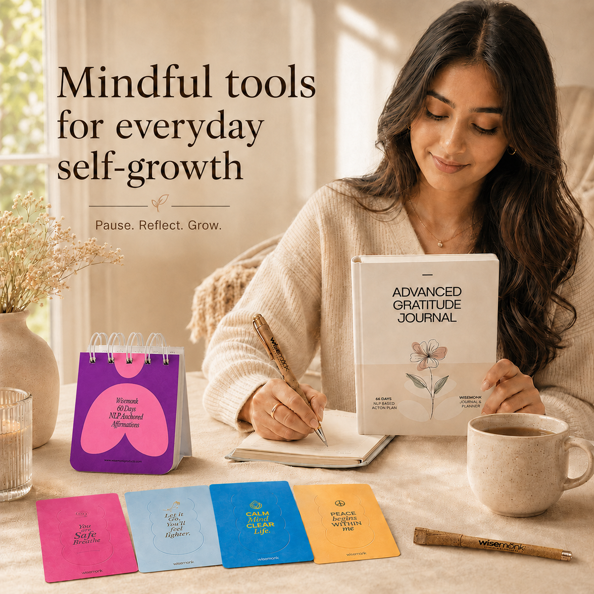 Small rituals.<br><em>Lasting change.</em>